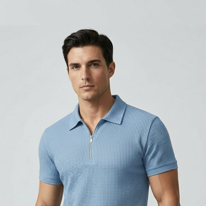 Oslo – Zip Knit Polo