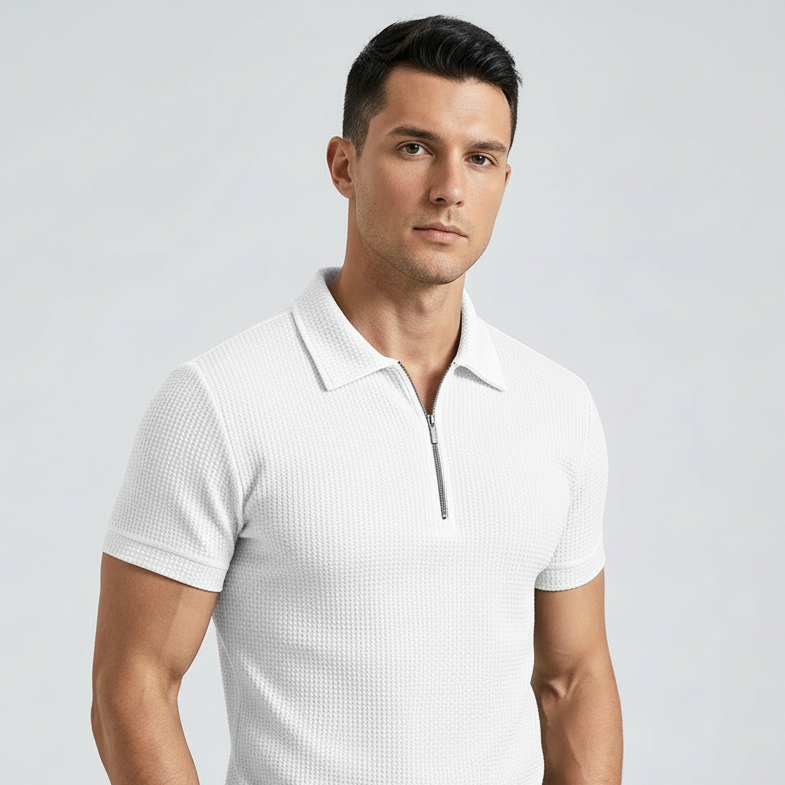 Oslo – Zip Knit Polo