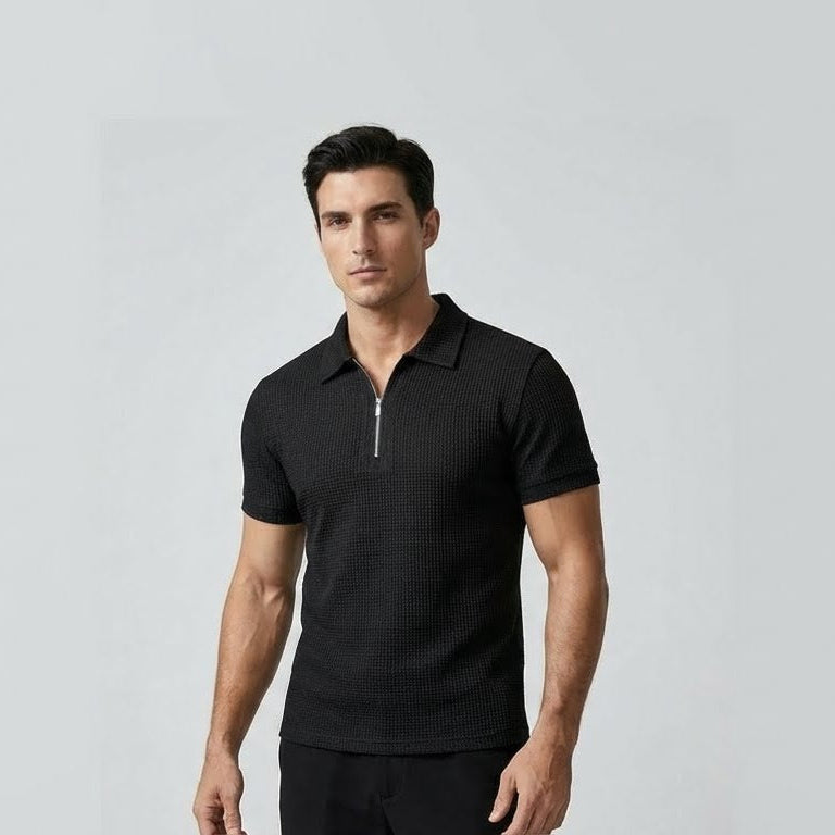 Oslo – Zip Knit Polo