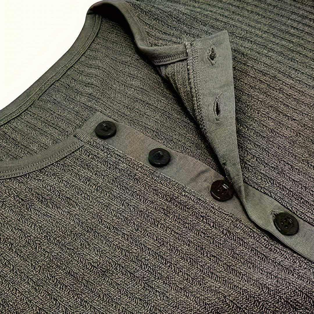 Siena - Men's Ultra Comfortable Henley Shirt