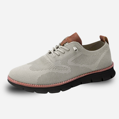 Urban Comfortable Limited Edition Trainers with Black Sole – Light Brown