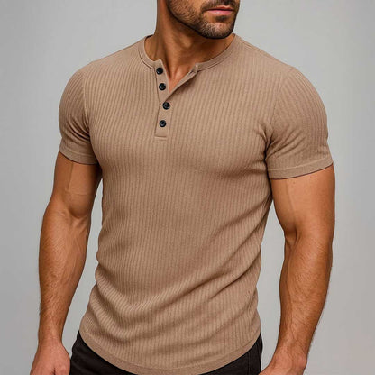 Siena - Men's Ultra Comfortable Henley Shirt