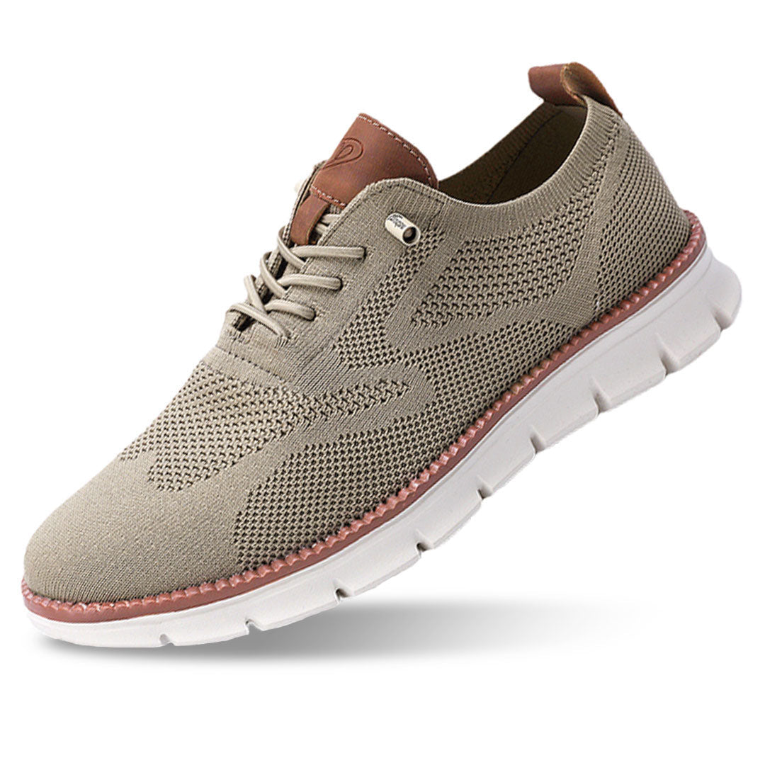 Urban Comfortable Everyday Trainers - Brown