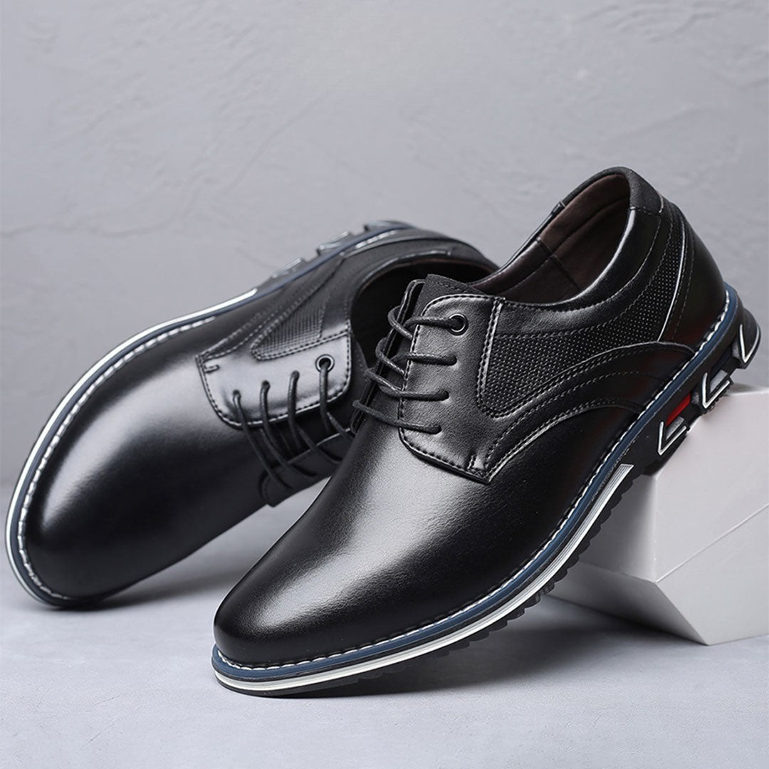 York Classic Ultra-Elegant Premium Leather Shoes – Black