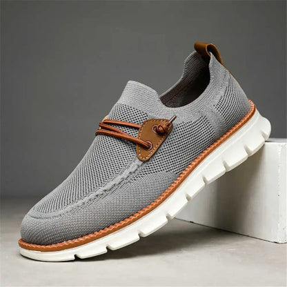 Amalfi Elegant Ultra-Comfortable Loafers - Gray