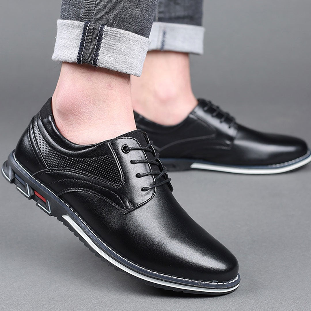 York Classic Ultra-Elegant Premium Leather Shoes – Black