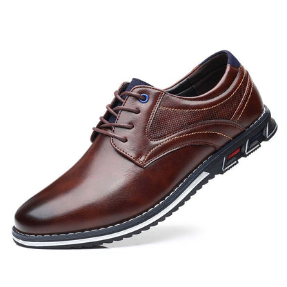 York Classic Ultra-Elegant Premium Leather Shoes - Brown