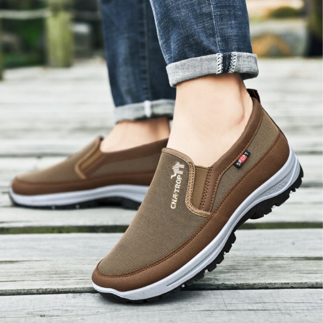 Resistant Orthopaedic Ultra-Comfortable Loafers - Brown