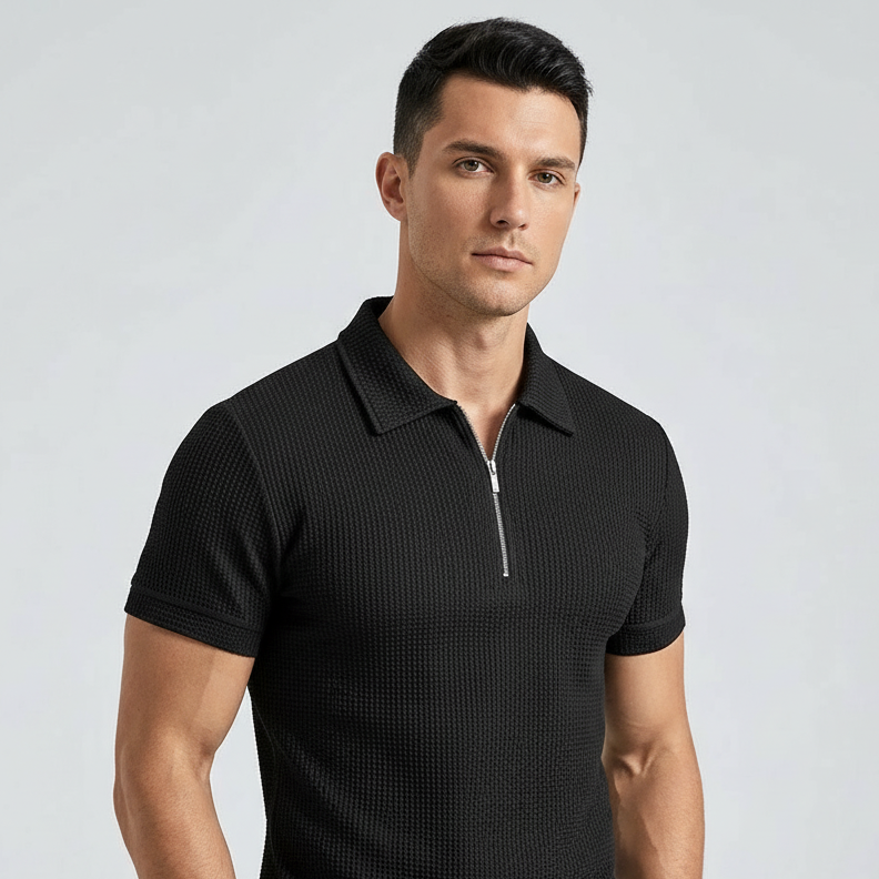Oslo – Zip Knit Polo