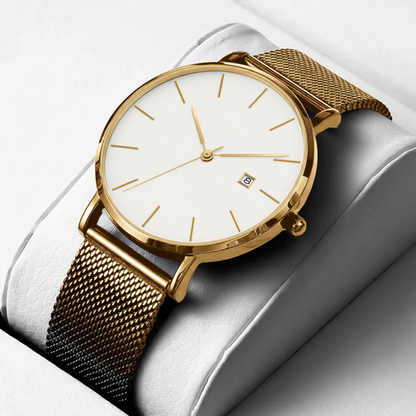 EUROMNIA Époque Navy — Minimalist Deep Blue Watch