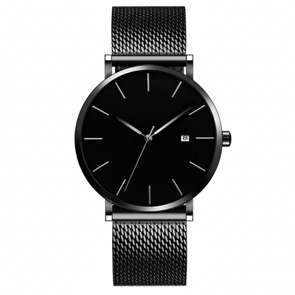 EUROMNIA Époque Navy — Minimalist Deep Blue Watch