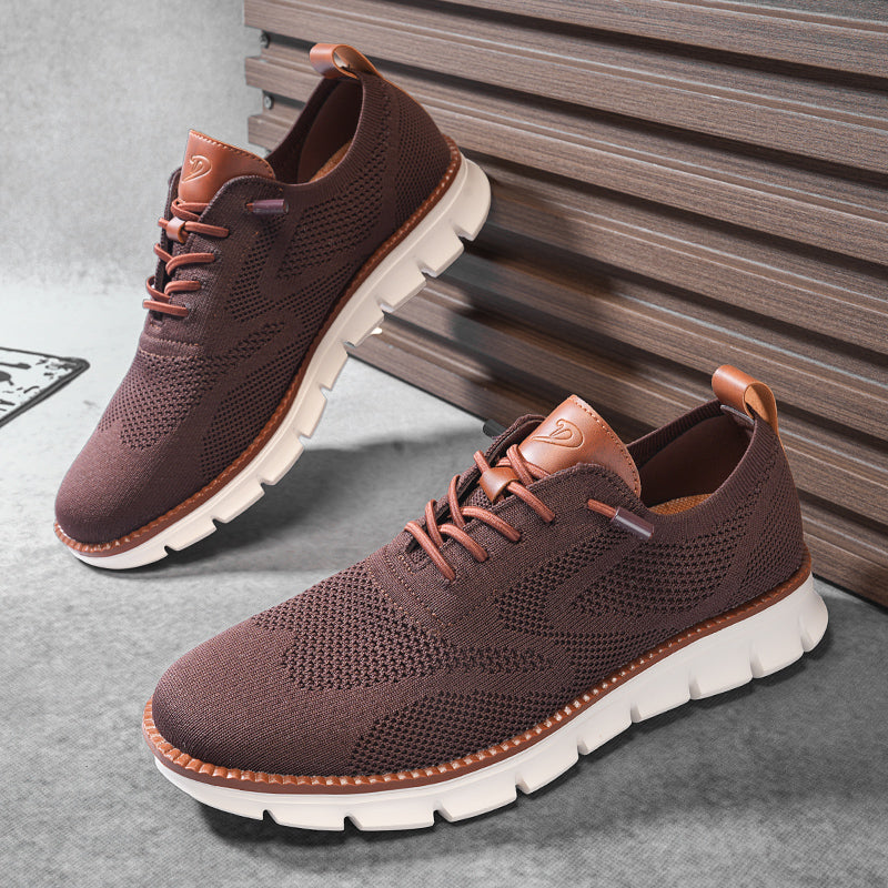 Urban Comfortable Everyday Trainers – Limited Burgundy Edition