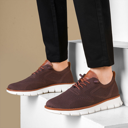 Urban Comfortable Everyday Trainers – Limited Burgundy Edition