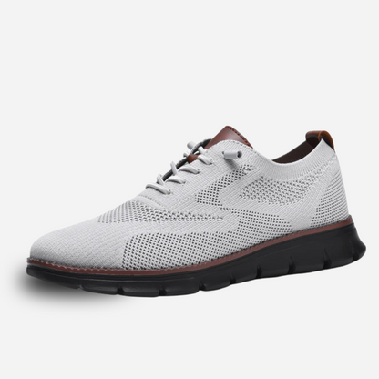 Urban Comfortable Limited Edition Trainers with Black Sole – Gray