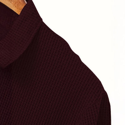 Lusso - Men's Ultra Comfortable Long Sleeve Polo Shirt